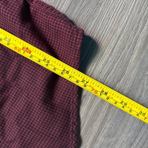 L.L. Bean Men's Wicked Good Flannel Shirt - Dark Red - Picture 5 of 5